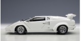 Lamborghini Countach 25th Anniversary White 1:18 AUTOart 74537